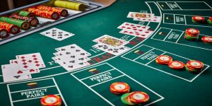 Bắt đầu ván cược Blackjack Sunwin bet thủ thực hiện đặt cược vào ô tương ứng