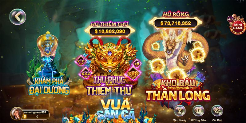 Các quy tắc cơ bản trong game vua săn cá Sunwin