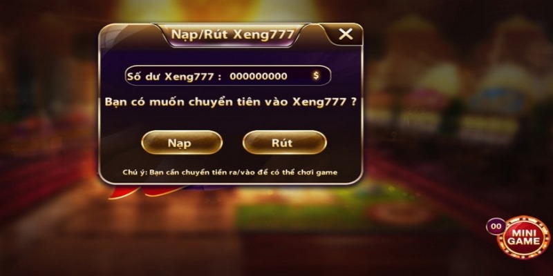 Tham gia giải trí nạp tiền vào tài khoản game là điều bắt buộc